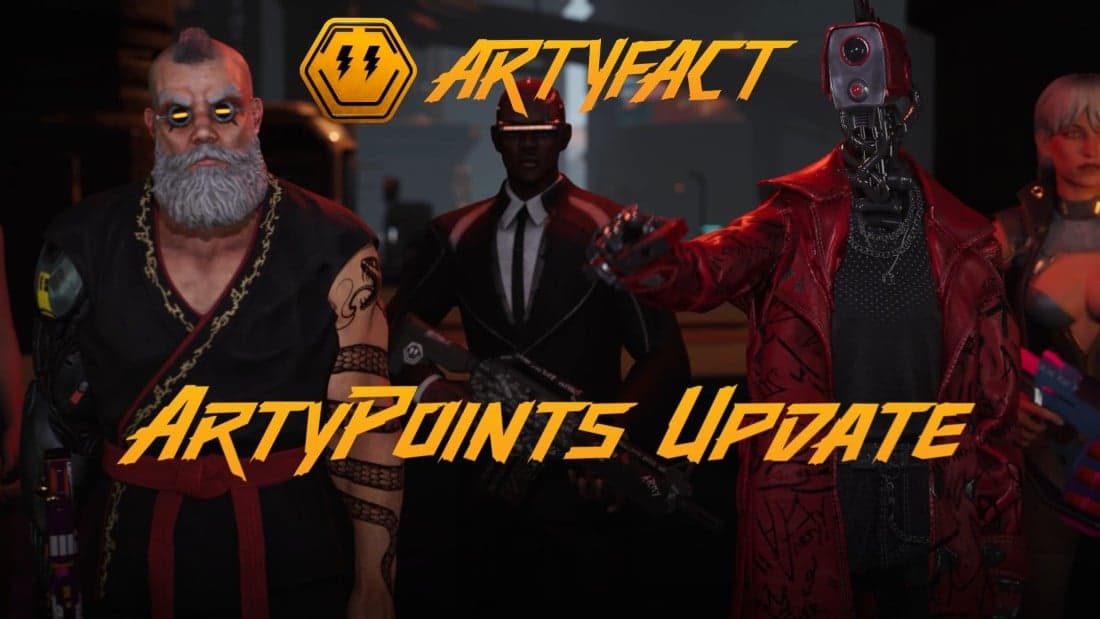 ⚡️ Upcoming Update to the ArtyPoints System! ⚡️