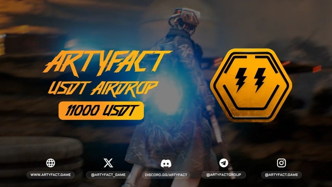 ⚡️ Artyfact USDT Airdrop Has Officially Ended! ⚡️