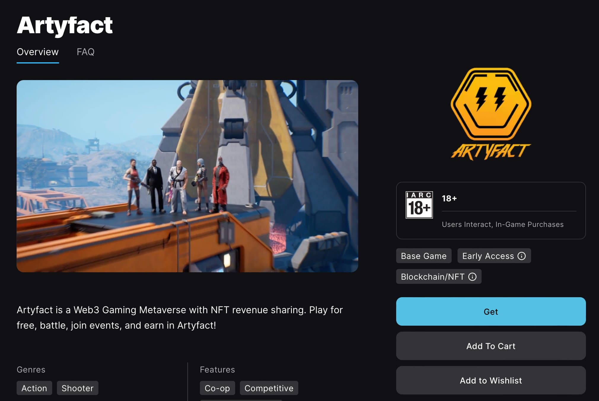 ⚡️ Artyfact Is Now Available on Epic Games Store! ⚡️
